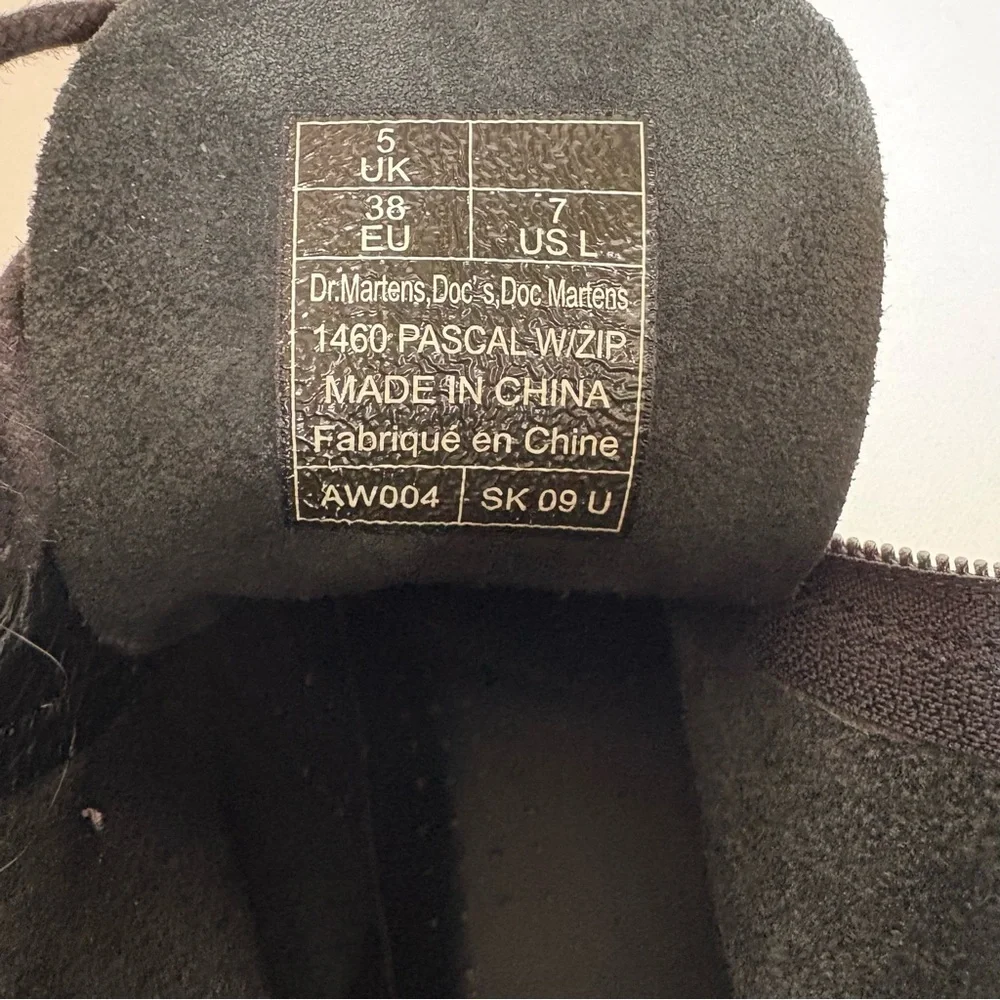 Doc Martens Pascal Zipper Boots - Picture 10 of 10